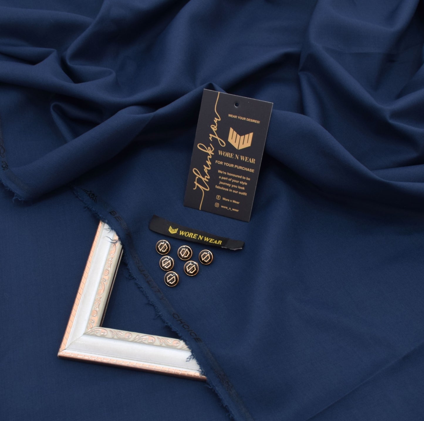 Ocean Blue | Unstitched | Elite Collection | Washnwear