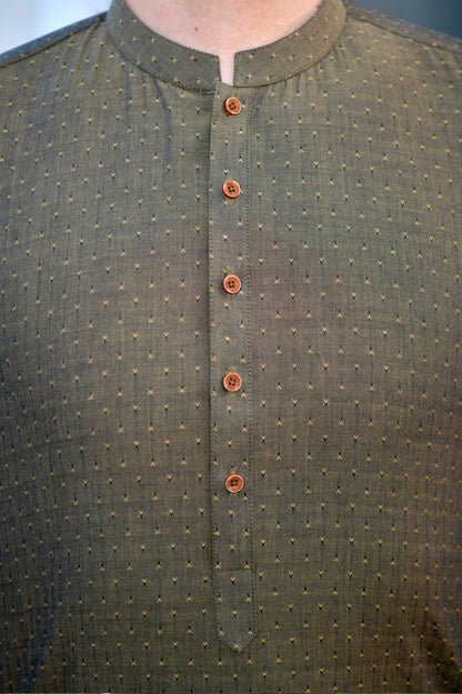 Olive Brown Kurta